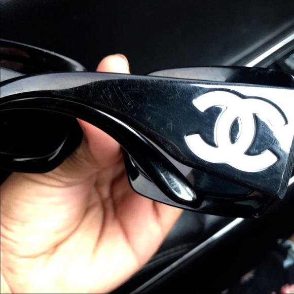 Authentic Chanel Mother of Pearl sunglasses - Picture 6 of 8
